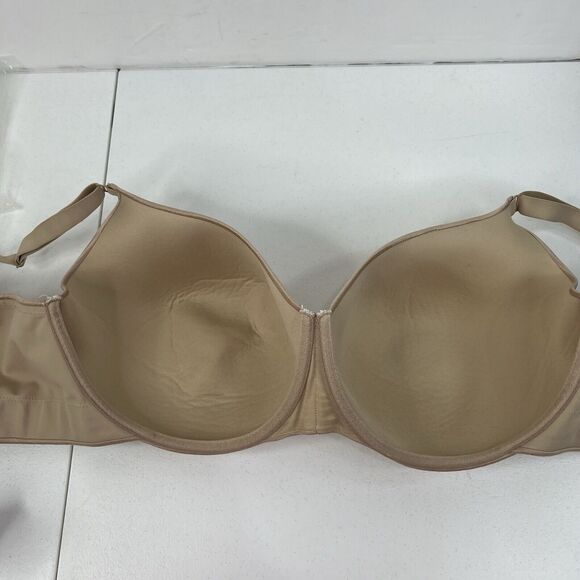 Cacique 44G Bra Balconette Lightly Lined Full Coverage Underwired Beige Women’s - Picture 8 of 13